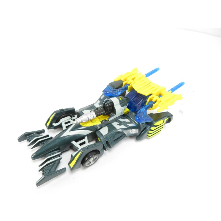 Transformers Beast Machines Mirage - Action Figure Robot Vehicon, Si Trasforma In Auto Da Corsa Futuristica Con Missili