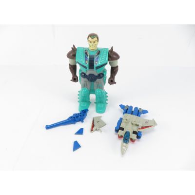 Transformers G1 Pretender Starscream (broken)