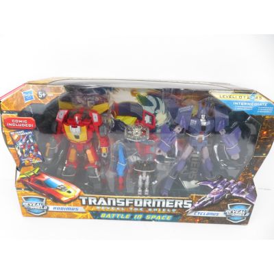 Transformers Reveal the Shield Battle in Space
