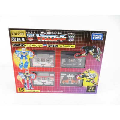 Transformers G1 Cassette Vol.1 Encore 15 reissue