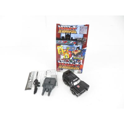 Transformers G1 Landcross Black Stealth Mode Tackle Takara reissue