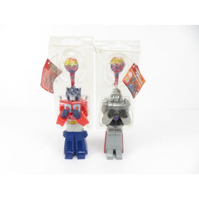 Transformers Lollipop Optimus Prime & Megatron