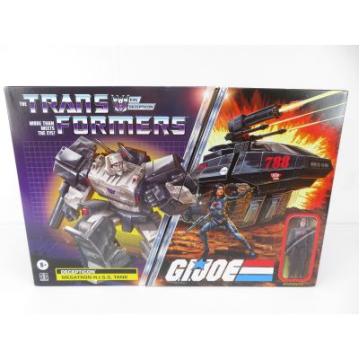 Transformers x GI Joe: Megatron H.I.S.S. Tank & Cobra Baroness