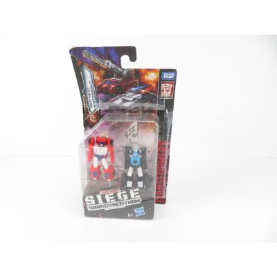 Transformers WFC: Siege Red Heat & Stakeout Rescue Patrol