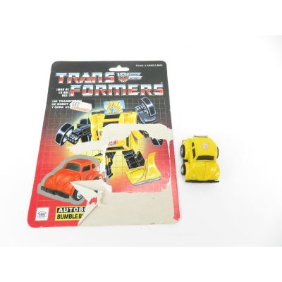 Transformers G1 Bumblebee, IGA Plasticos + card