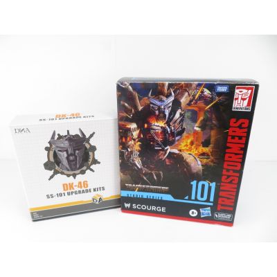 Transformers Studio Series ROTB Scourge + DNA Design upgrade