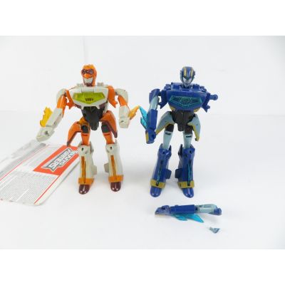 Transformers Animated Safeguard Jetfire & Jetstorm (broken)