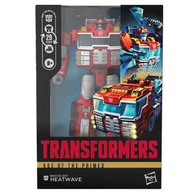 Transformers Age of the Primes Rescue Bot Heatwave 