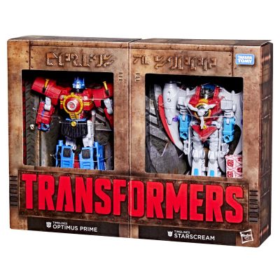 Transformers Timelines Comic Ed. Optimus Prime and Starscream Hearts of Steel