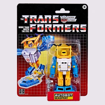 Transformers Retro G1 Autobot Seaspray 
