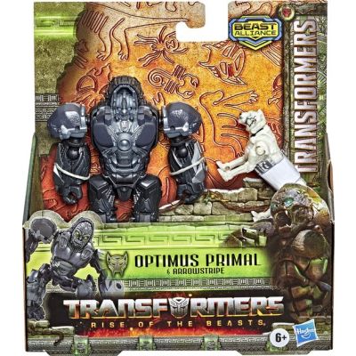 Transformers Rise of the Beasts Optimus Primal & Arrowstripe