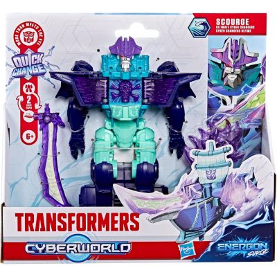 Transformers Cyberworld Ultimate Cyber Changers Scourge
