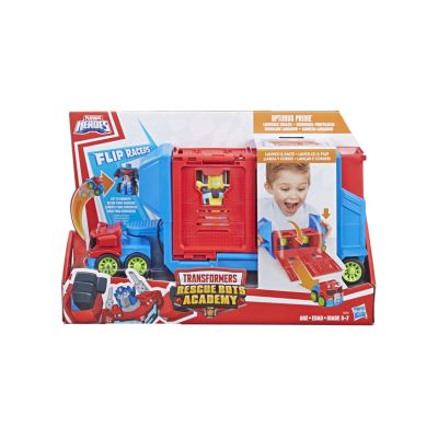 Transformers Rescue Bots Flip Racers Optimus Prime