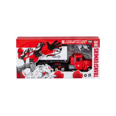 Transformers Target Optimus Prime and Autobot Bullseye 2 pack