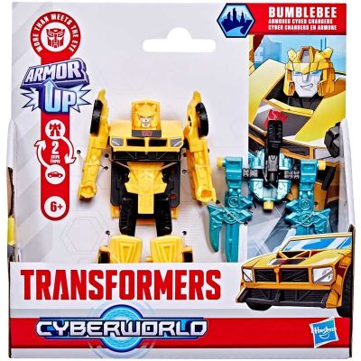Transformers Cyberworld Armored Cyber Changers Bumblebee