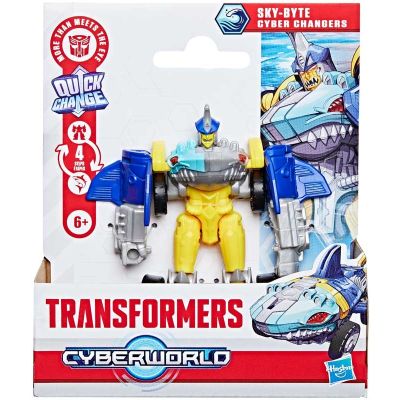 Transformers Cyberworld Cyber Changers Sky-Byte