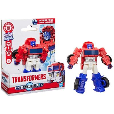 Transformers Cyberworld Cyber Changers Optimus Prime