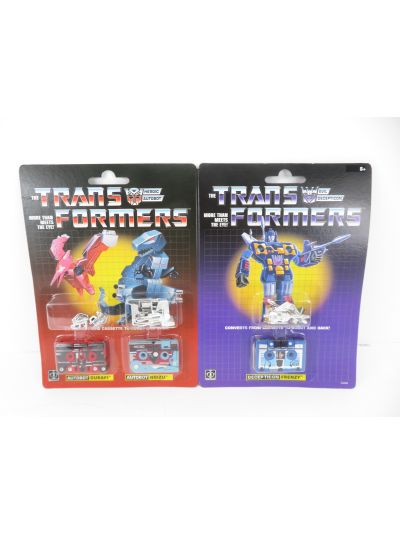Transformers G1 Frenzy & Noizu & Gurafi reissue