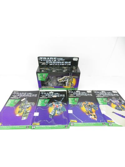 Transformers G1 Bruticus + box & cards