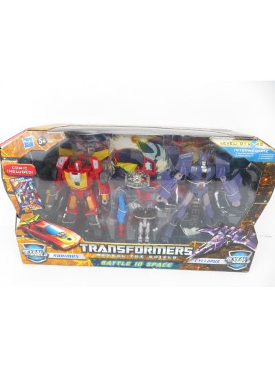 Transformers Reveal the Shield Battle in Space
