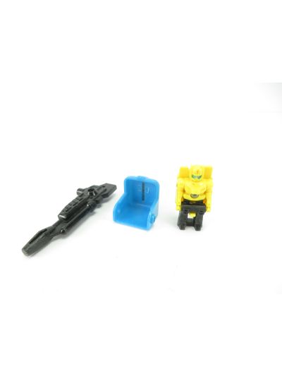 Transformers G1 Nightbeat Headmaster, broken helmet & gun
