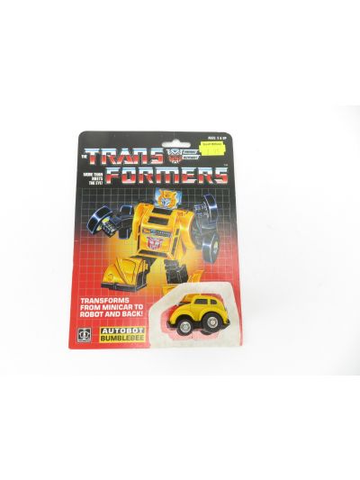Transformers G1 Bumblebee + card