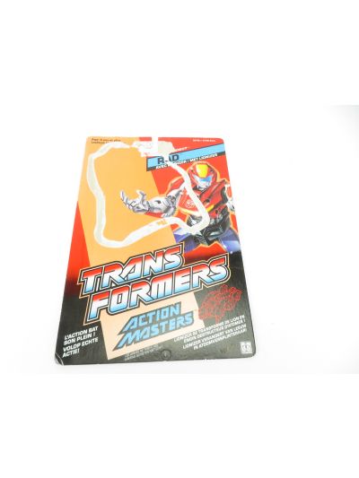 Transformers G1 Action Masters Rad Card