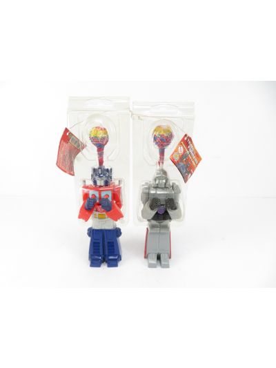 Transformers Lollipop Optimus Prime & Megatron