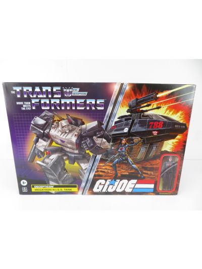 Transformers x GI Joe: Megatron H.I.S.S. Tank & Cobra Baroness
