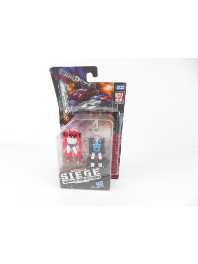 Transformers WFC: Siege Red Heat & Stakeout Rescue Patrol