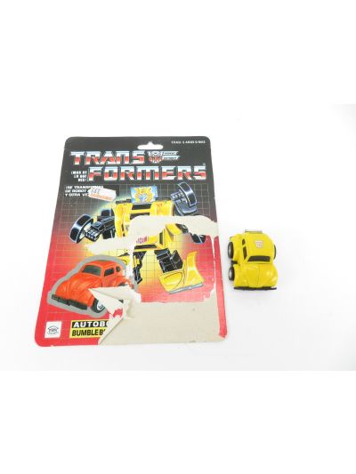Transformers G1 Bumblebee, IGA Plasticos + card