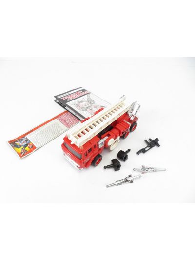 Transformers G1 Inferno, IGA Plasticos (broken)