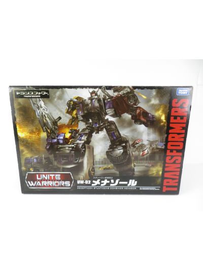 Transformers Unite Warriors UW02 Menasor (broken)