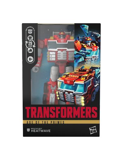 Transformers Age of the Primes Rescue Bot Heatwave 