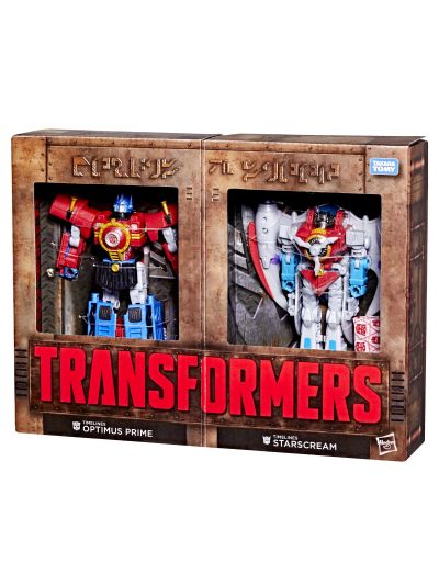 Transformers Timelines Comic Ed. Optimus Prime and Starscream Hearts of Steel