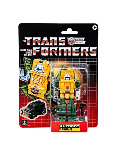 Transformers Retro G1 Autobot Brawn