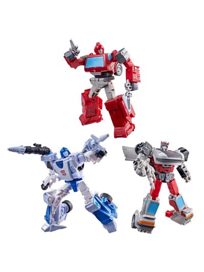 Transformers Age of the Primes Autobot Mirage, Ironhide, and Bluestreak
