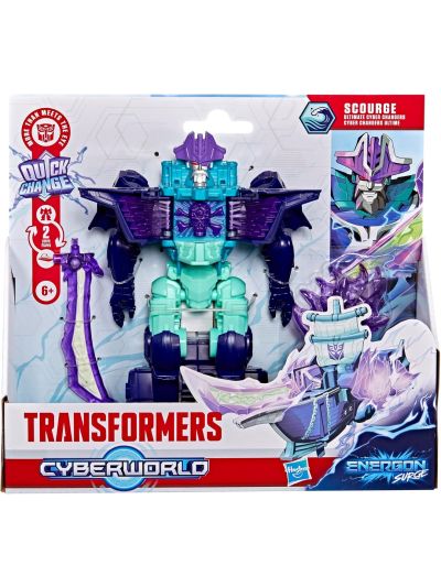 Transformers Cyberworld Ultimate Cyber Changers Scourge