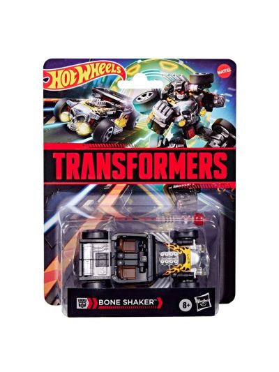 Transformers x Hot Wheels Bone Shaker