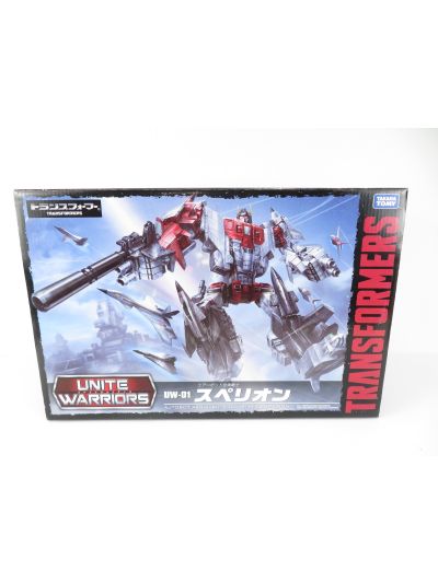 Transformers Unite Warriors UW01 Superion + coin