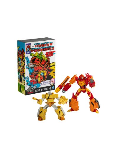 Transformers Comic Edition Autobot Flame & Emirate Xaaron