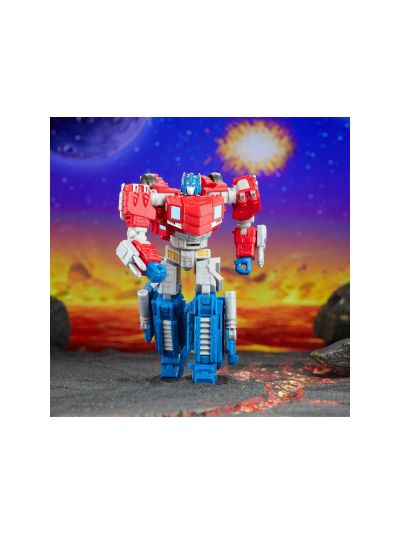 Transformers SDCC Fractured Friendship Orion Pax