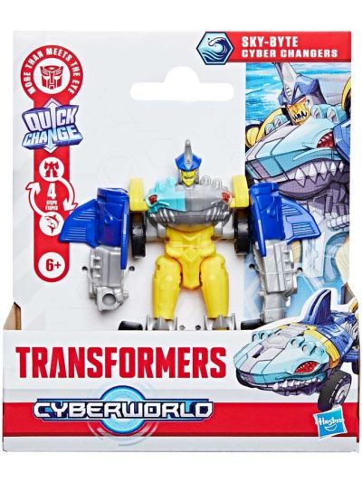 Transformers Cyberworld Cyber Changers Sky-Byte