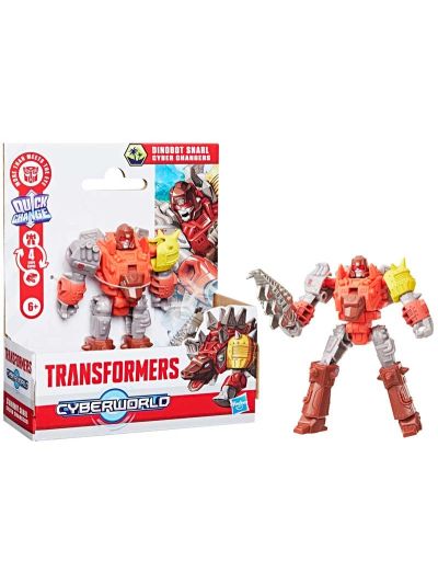 Transformers Cyberworld Cyber Changers Dinobot Snarl