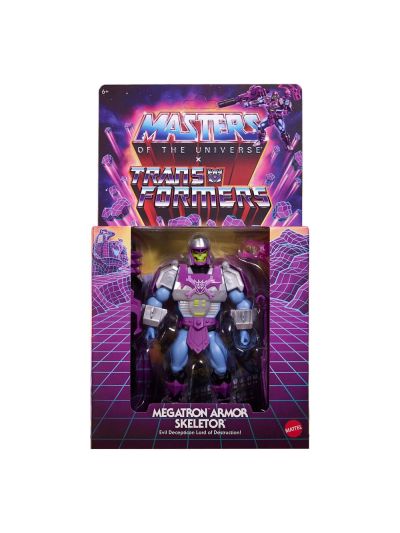 Masters of the Universe x Transformers Megatron Armor Skeletor 
