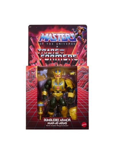 Masters of the Universe x Transformers Bumblebee Armor Man-At-Arms 